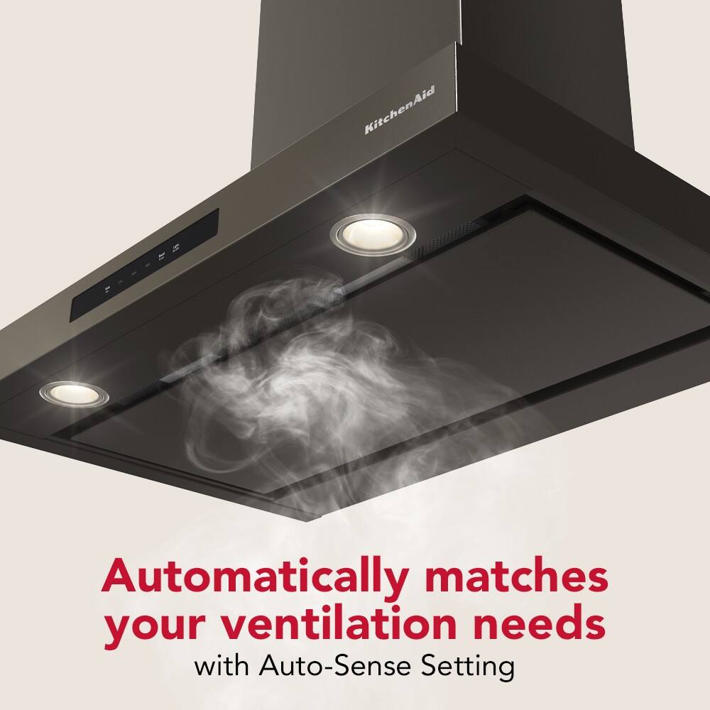 KitchenAid

Automatically matches your ventilation needs with Auto-Sense Setting