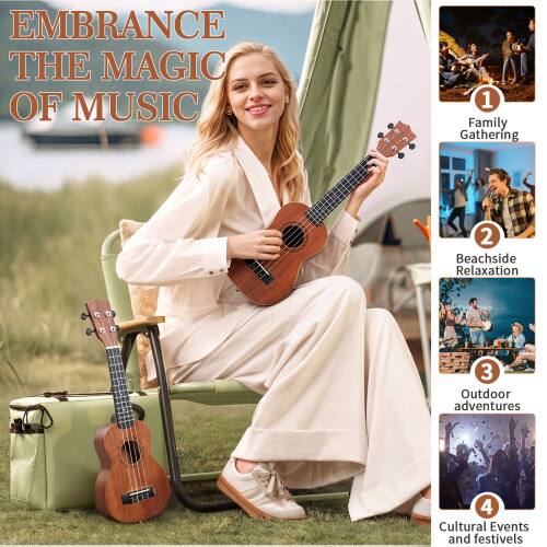 EMBRACE THE MAGIC OF MUSIC

1. Family Gathering
2. Beachside Relaxation
3. Outdoor Adventures
4. Cultural Events and Festivals