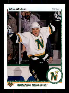 Mike Modano Rookie Card 1990-91 Upper Deck #46