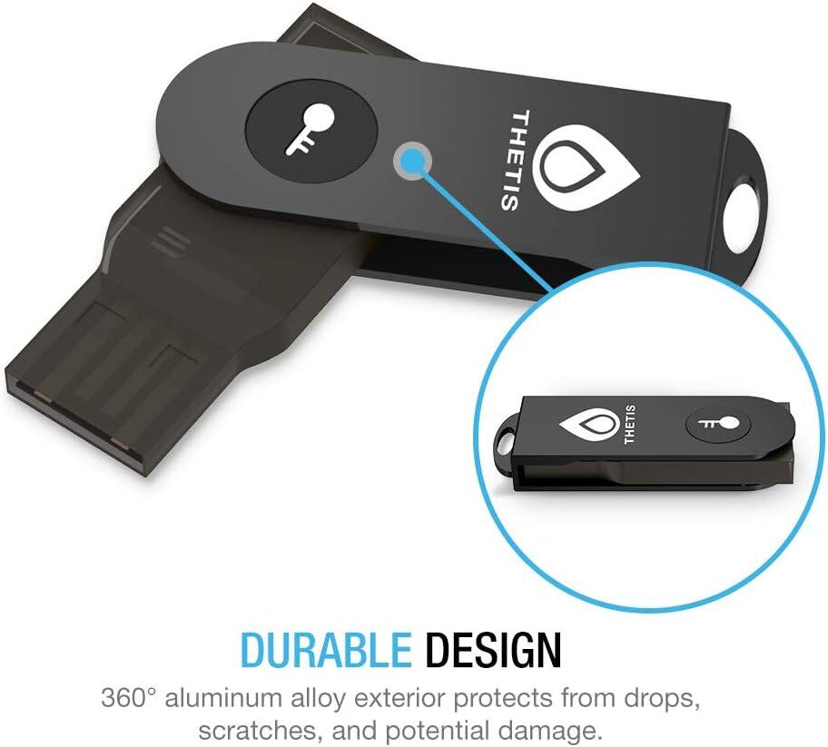 THETIS  
DURABLE DESIGN  
360° aluminum alloy exterior protects from drops, scratches, and potential damage.