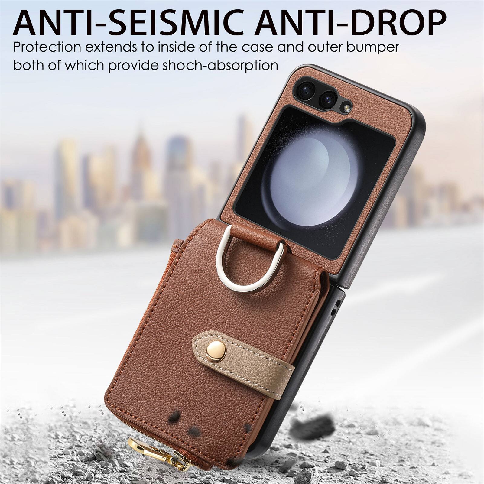 ANTI-SEISMIC ANTI-DROP  
Protection extends to inside of the case and outer bumper both of which provide shock-absorption