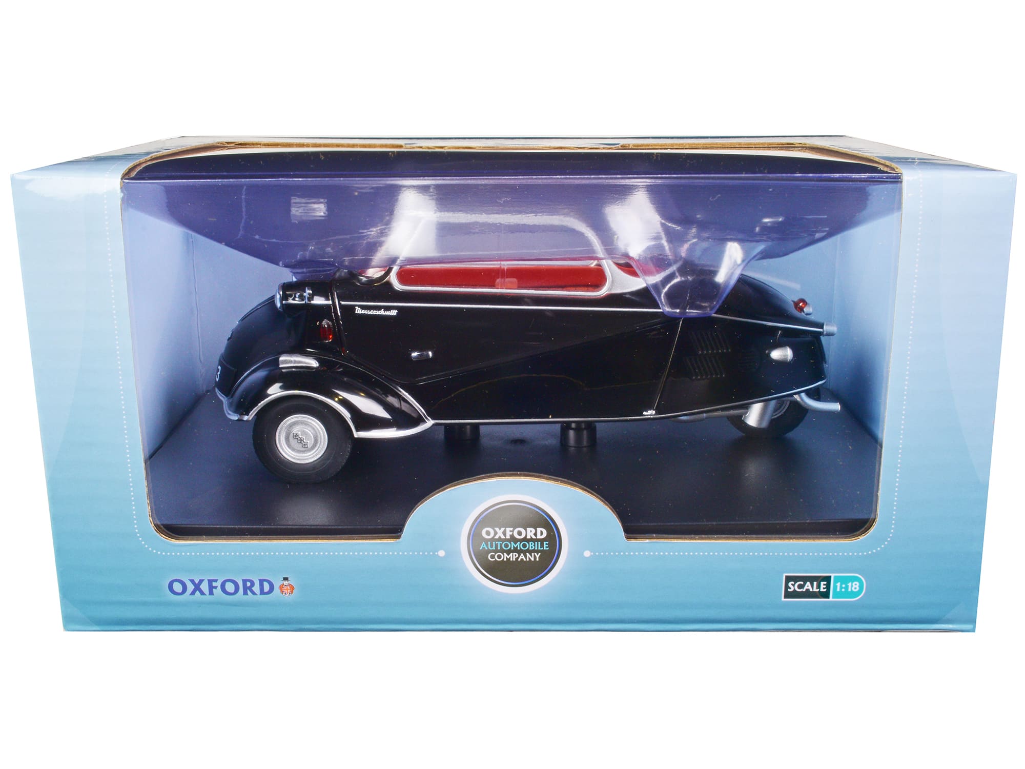 Messerschmitt KR200 Bubble Top Black with Red Interior 1/18 Diecast Model Car by Oxford Diecast price history on PriceWatchPro