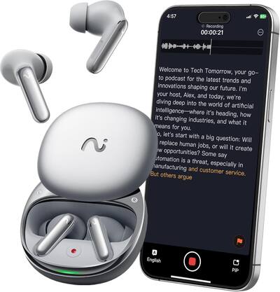 VIAIM RecDot Voice Recorder Earbuds, AI meeting Assistant with VIAIM RecDot Voice Recorder Earbuds, AI meeting Assistant with
