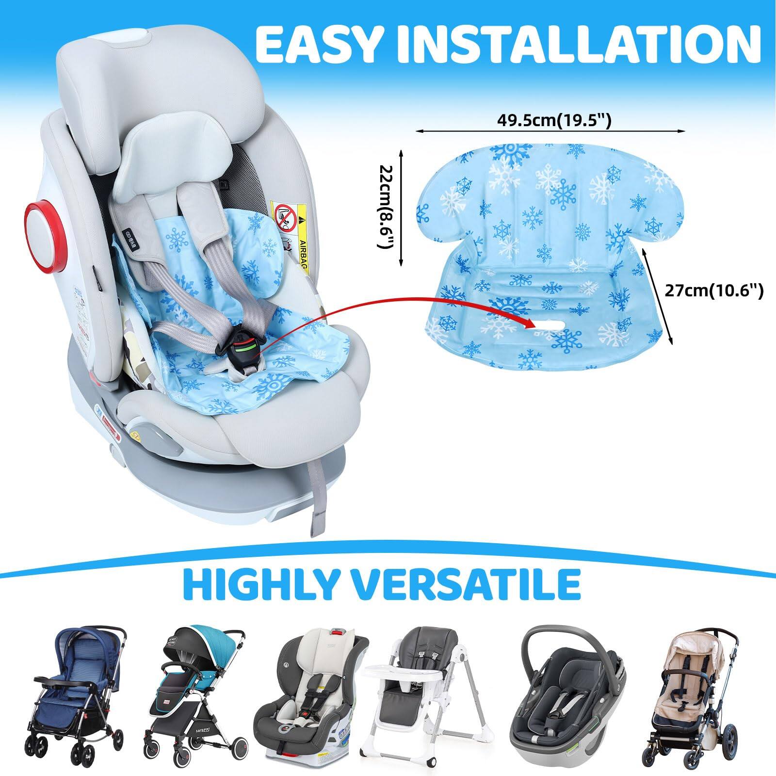 EASY INSTALLATION

AIRBAG 22cm(8.6") 49.5cm(19.5") 27cm(10.6") 27cm HIGHLY VERSATILE

49.5cm(19.5")

27cm(10.6")