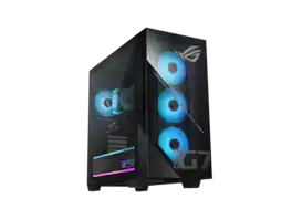 ASUS - G700TF Gaming PC: Core Ultra 5 225F, RTX 5060 Ti, 16GB DDR5, 1TB SSD, Win 11 - Black