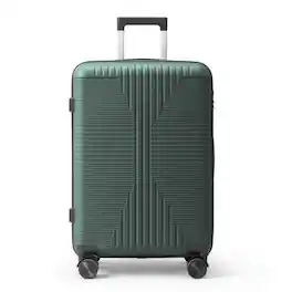 Winado - 24" Hardshell Carry On Luggage with Spinner Wheels Lightweight PP Hardside Small Suitcase with Built-in Lock - Green
