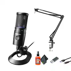 audio-technica AT2020USB+
Goby Labs
Microphone Cleaner
USB Cable
Microphone Stand