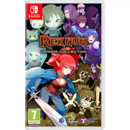 Nintendo Switch
Reknum Origins Collection
www.pegi.info
Provisional
Nape Games
Tzessura Games - E10+ (Everyone 10+)