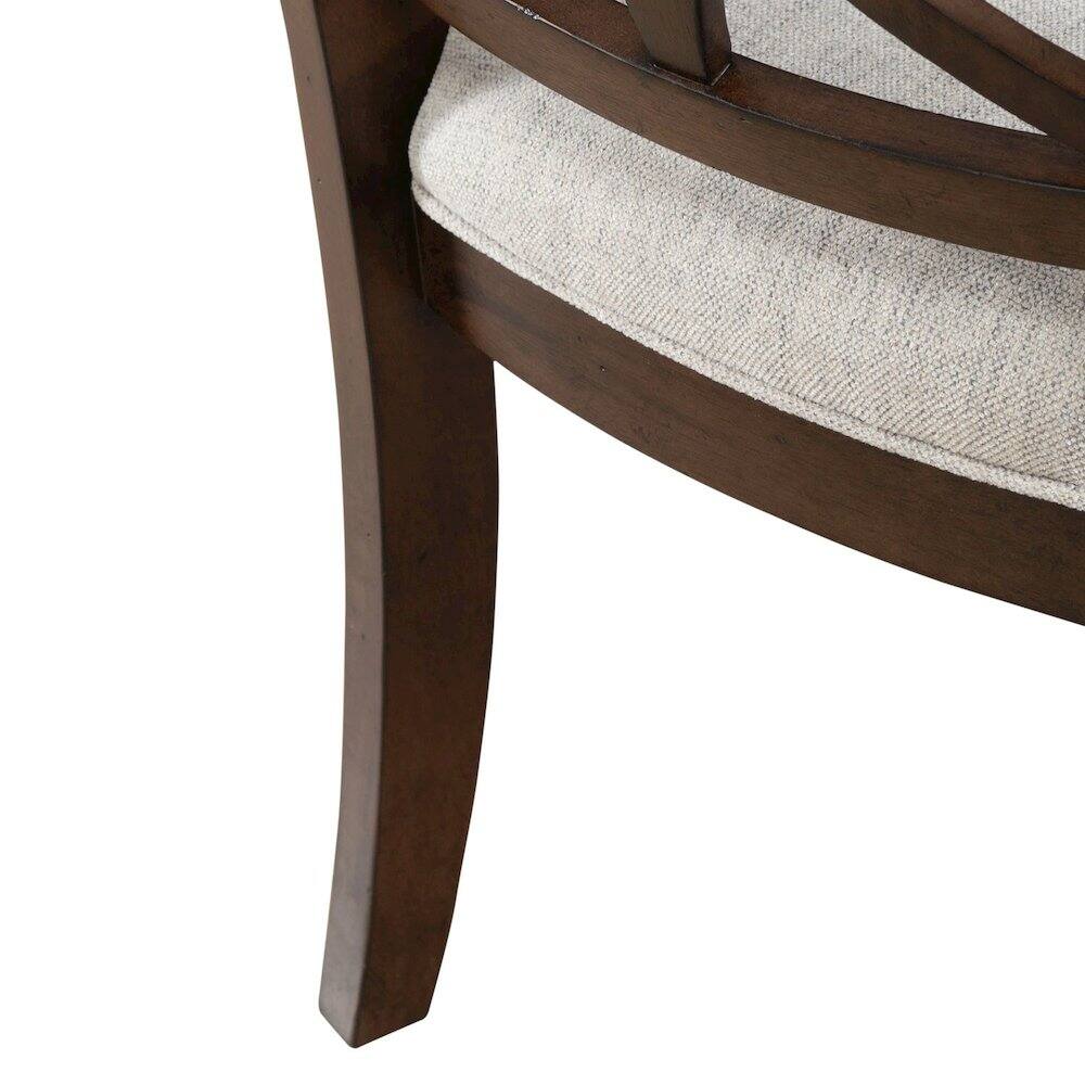 Alt View 4. Liberty Furniture Industries - Arden Road Dining Room Splat Back Side Chair - Set of 2 - Satin Cherry - Satin Cherry Brown.