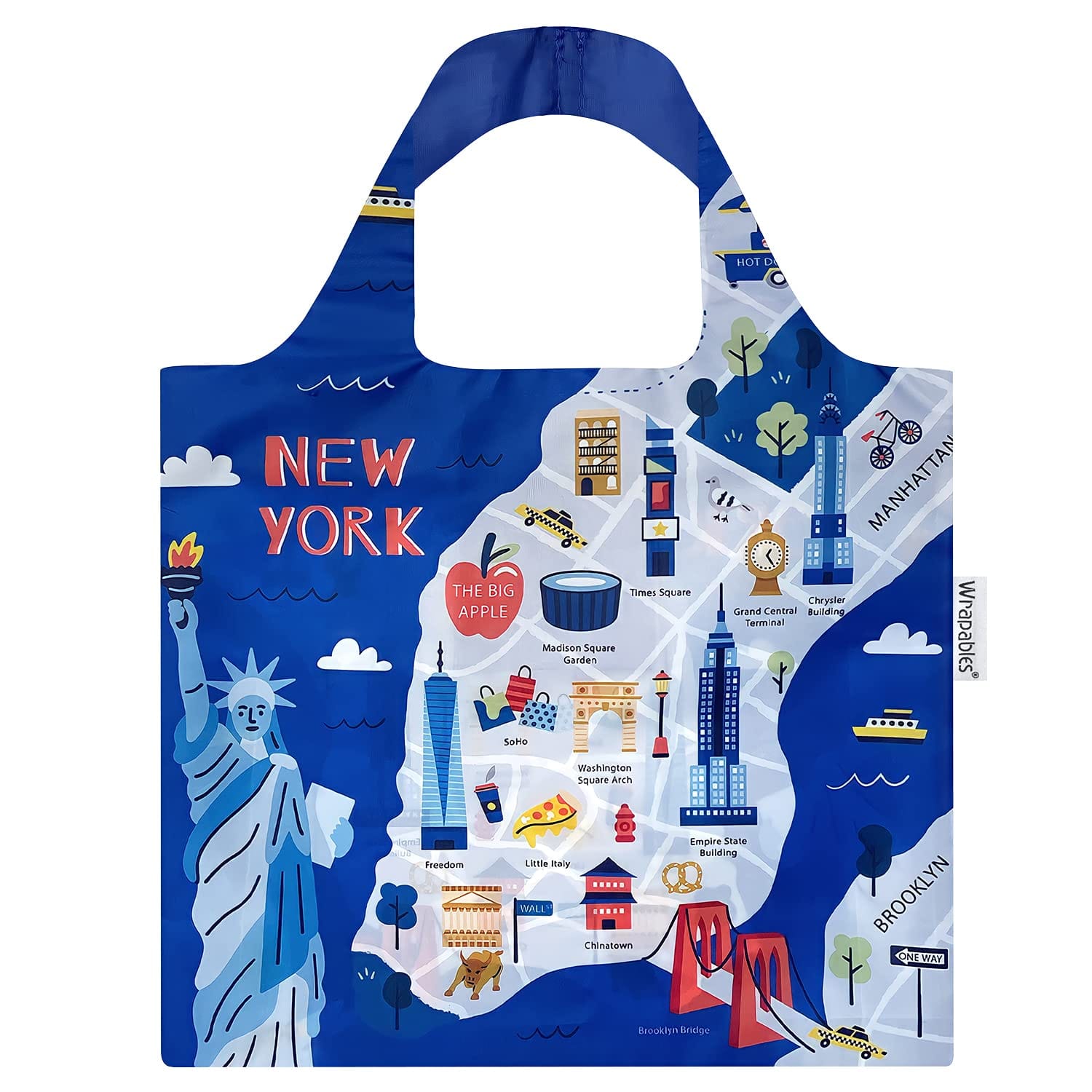 DORLUKFU - AllyBag Collection Reusable Shopping Bag - New York