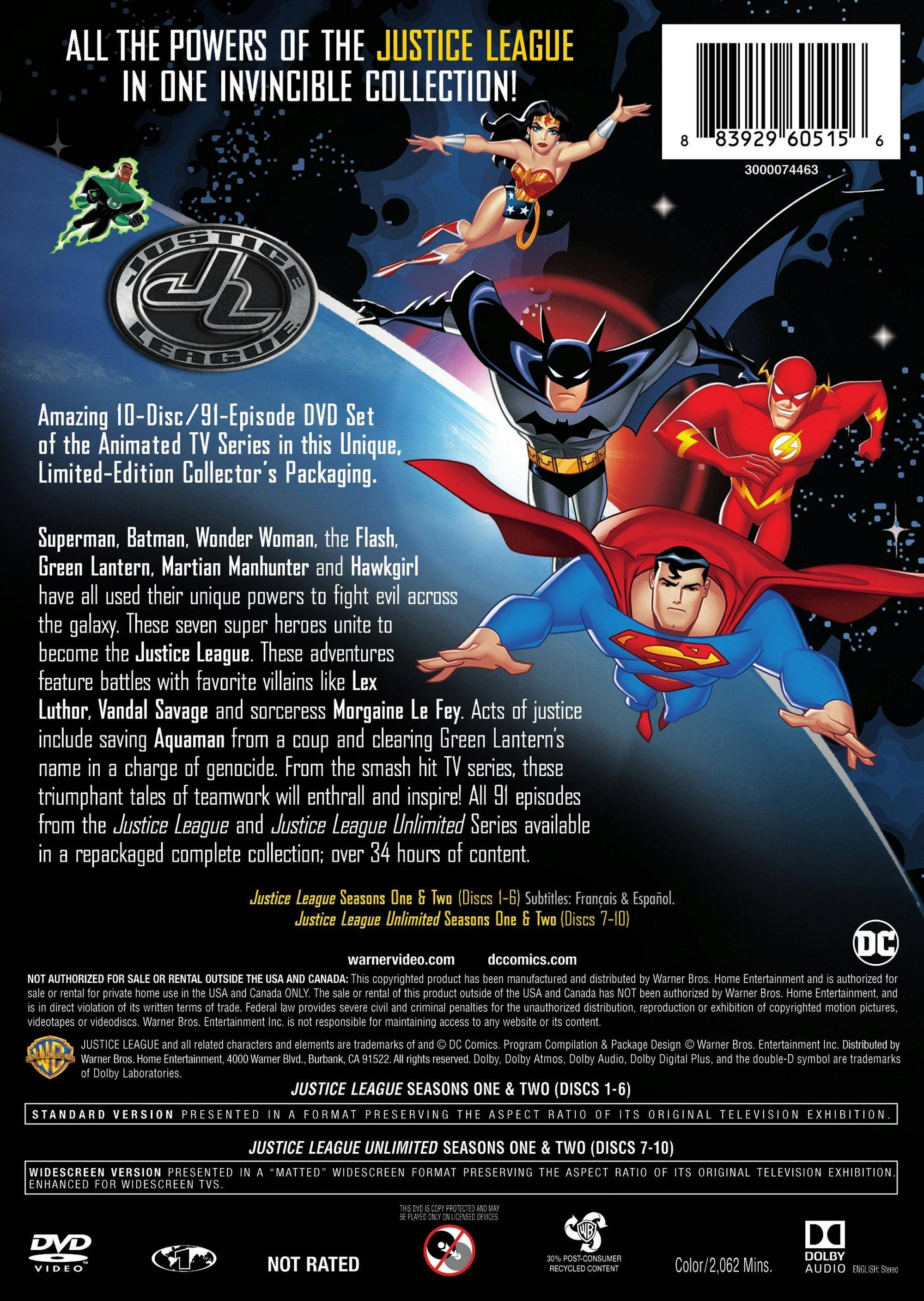 Angle. Justice League: The Complete Series (Box Set) [DVD].