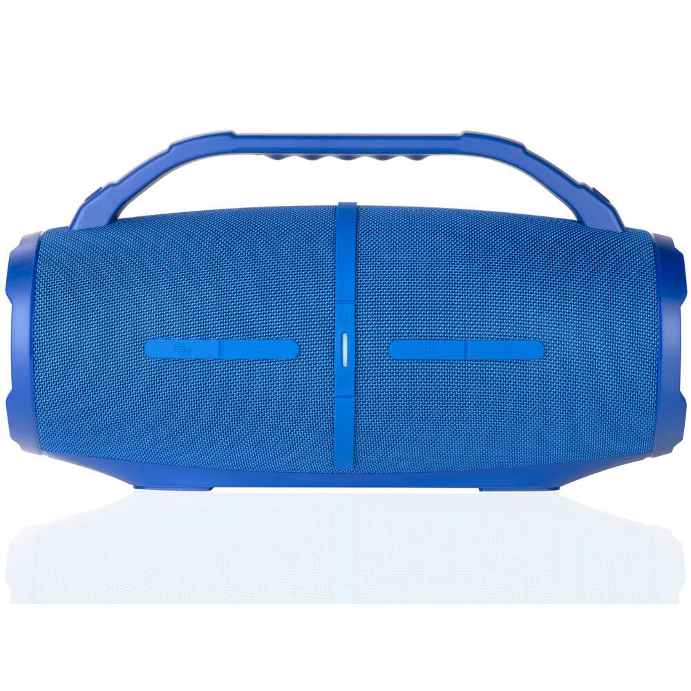 Left. Sharp - 60 Watts Portable Bluetooth Boombox Speaker - Blue.