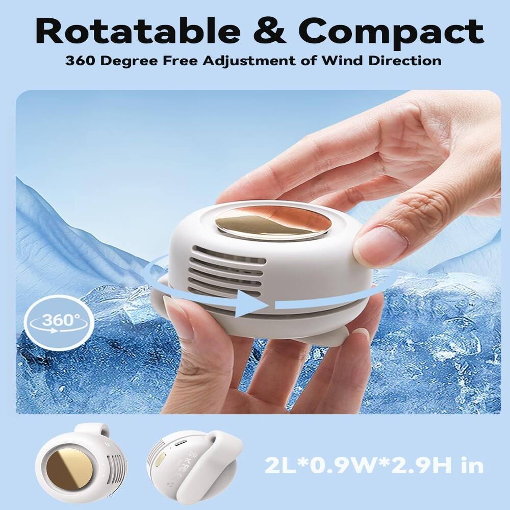 Rotatable & Compact  
360 Degree Free Adjustment of Wind Direction  

2L*0.9W*2.9H in