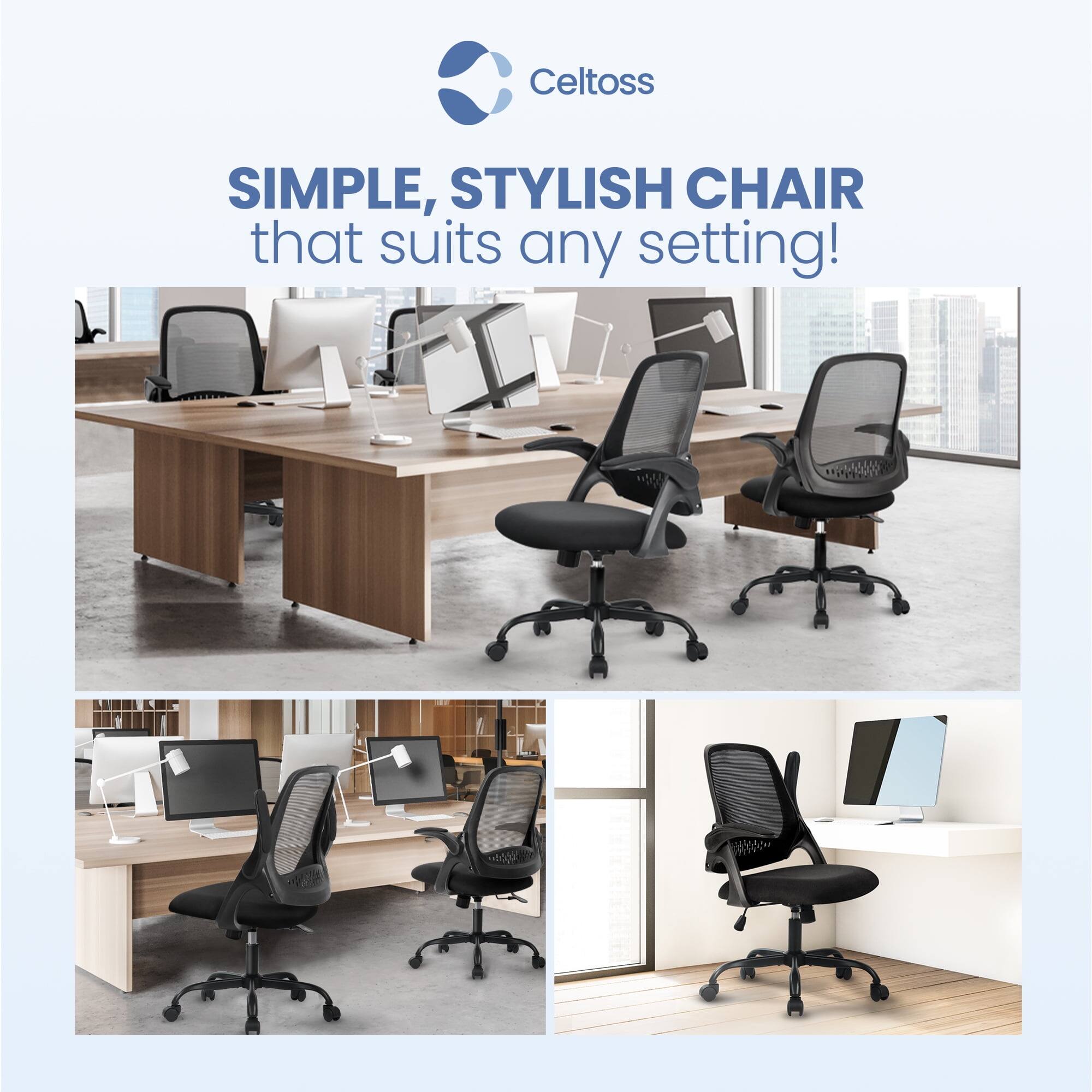 Celtoss SIMPLE, STYLISH CHAIR that suits any setting!