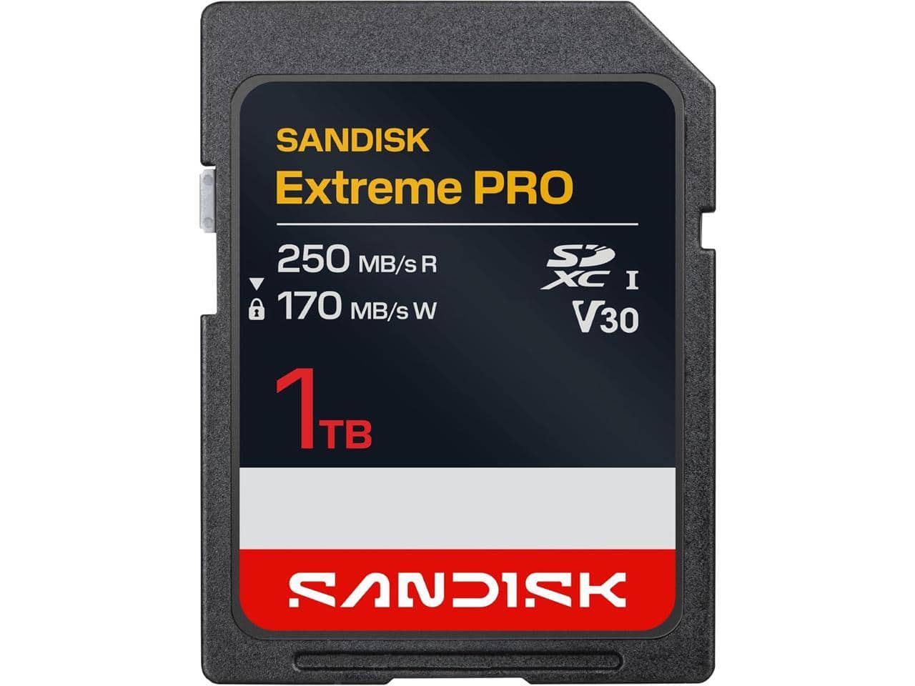 SANDISK - Extreme PRO SD UHS-I Card 1TB price history on PriceWatchPro