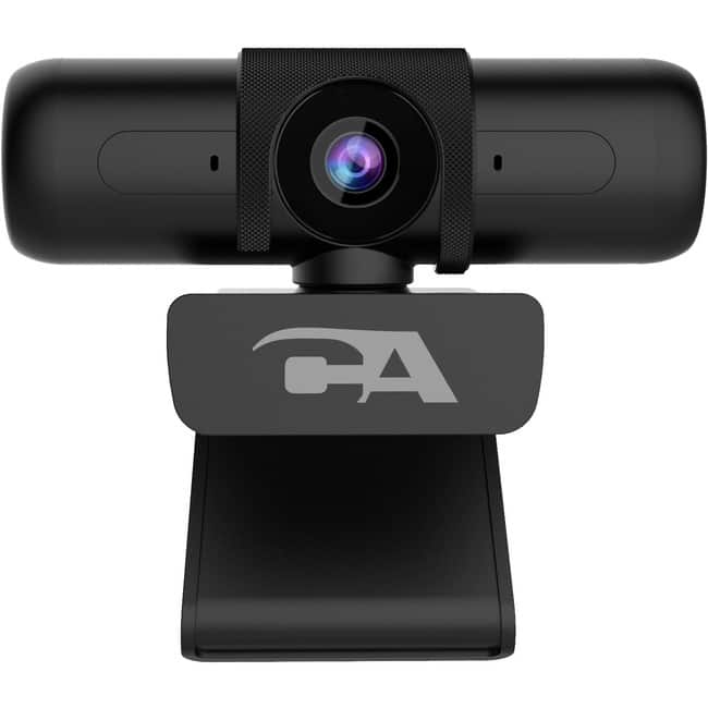 Cyber Acoustics - 1080P 5MP SUPER HD WEB-CAM ZOOM CERT. DUAL OMNI DIRECT MICS
