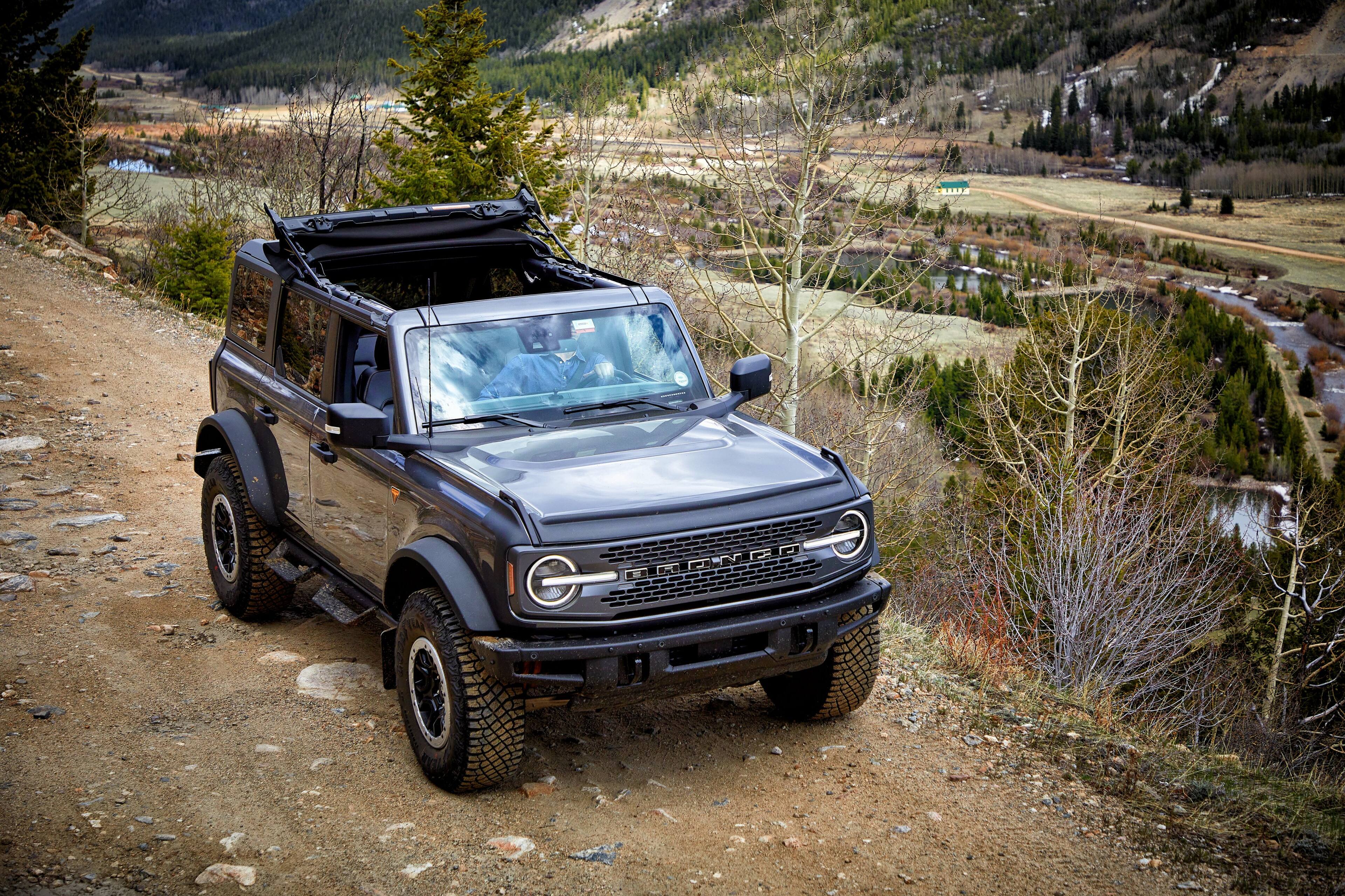 Alt View 6. Bestop - Skyrider for Hardtop - '21-26 Bronco 4-Door (Blk Diamond) - Black.