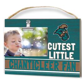 Jardine - Coastal Carolina Chanticleers 8'' x 10'' Cutest Little Team Logo Clip Photo Frame - Teal