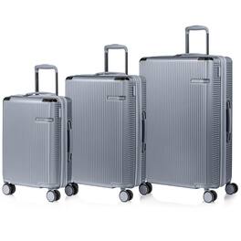 Champs - Legacy 3-Piece Luggage Set - Silver