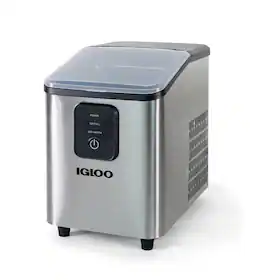 Igloo - 26-lb. Self Cleaning Ice Maker - Aqua