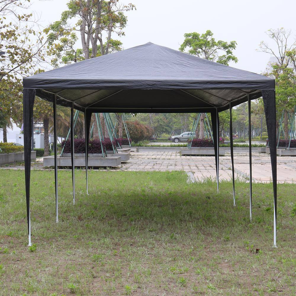 Back. Winado - Outdoor Party Tent, Patio Canopy Tent Gazebo with Removable Sidewalls Instant Event Tent for Cater Events Wedding.