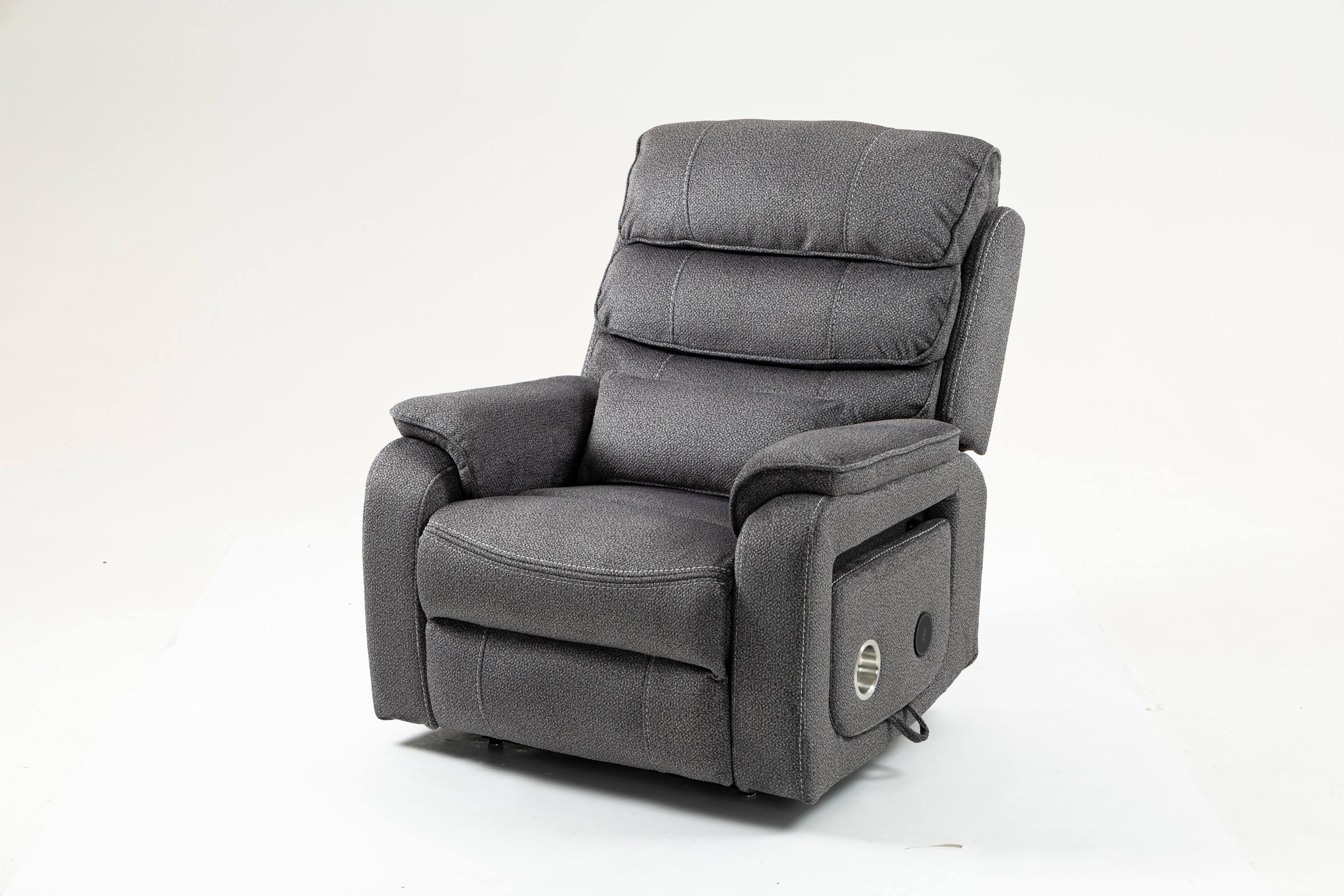 Alt View 6. TinyHomie - Lounge chair lift chair relax sofa chair sitting room furniture sitting room - Gray.