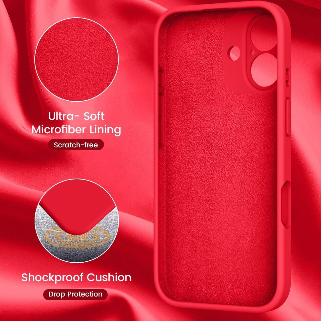Ultra-Soft Microfiber Lining  
Scratch-free  

Shockproof Cushion  
Drop Protection