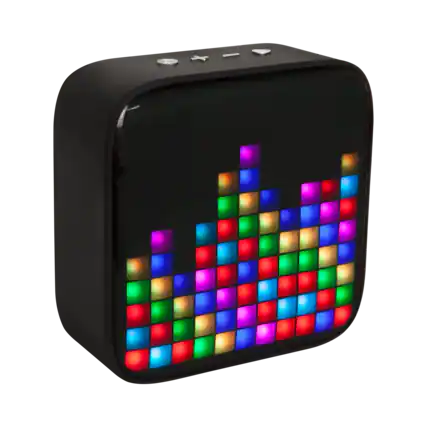 Front. Helix - Pixel LED Wireless Pixel Art Speaker.