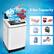 8 lbs Capacity
Meet All Your Washing Needs in the Daily Life
- Single Bed Sheet
- Underwear & Stocking
- Shirt
- Jacket & Coat
- Jeans
- Silk & Cotton Scarves