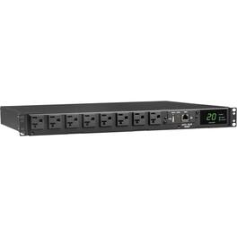 Tripp Lite - by Eaton PDU 1.92kW 120V Single-Phase ATS/Monitored PDU - 16 5-15/20R Outlets Dual L5-20P/5-20P Inputs 12 ft - Unknown