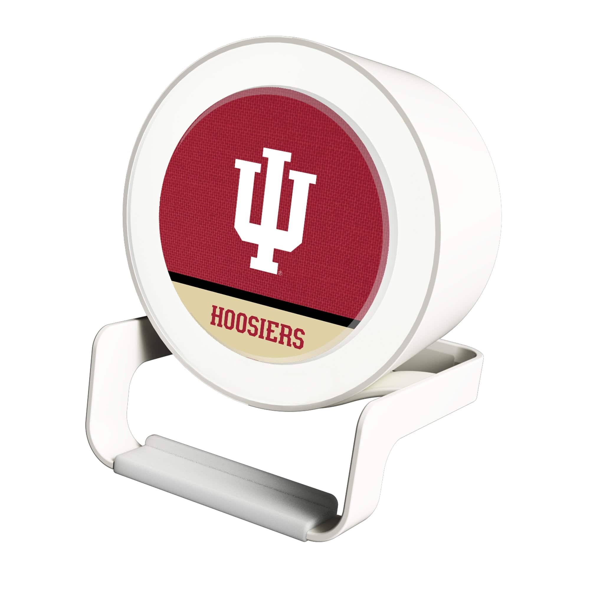 Keyscaper - Indiana Hoosiers Night Light Wireless Charger And Bluetooth Speaker - Multicolor