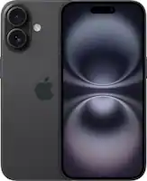 Apple - iPhone 16 128GB - Apple Intelligence - Black (AT&T) - Front_Zoom