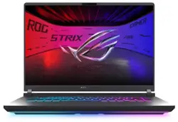 ASUS - ROG Strix G16 16" FHD+ 165Hz Gaming Laptop - Intel Core i9 HX - 16GB RAM - NVIDIA GeForce RTX 5060- 1TB SSD - Eclipse Gray - Front_Zoom