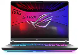 ASUS - ROG Strix G16 16" FHD+ 165Hz Gaming Laptop - Intel Core i9 HX - 16GB RAM - NVIDIA GeForce RTX 5060- 1TB SSD - Eclipse Gray