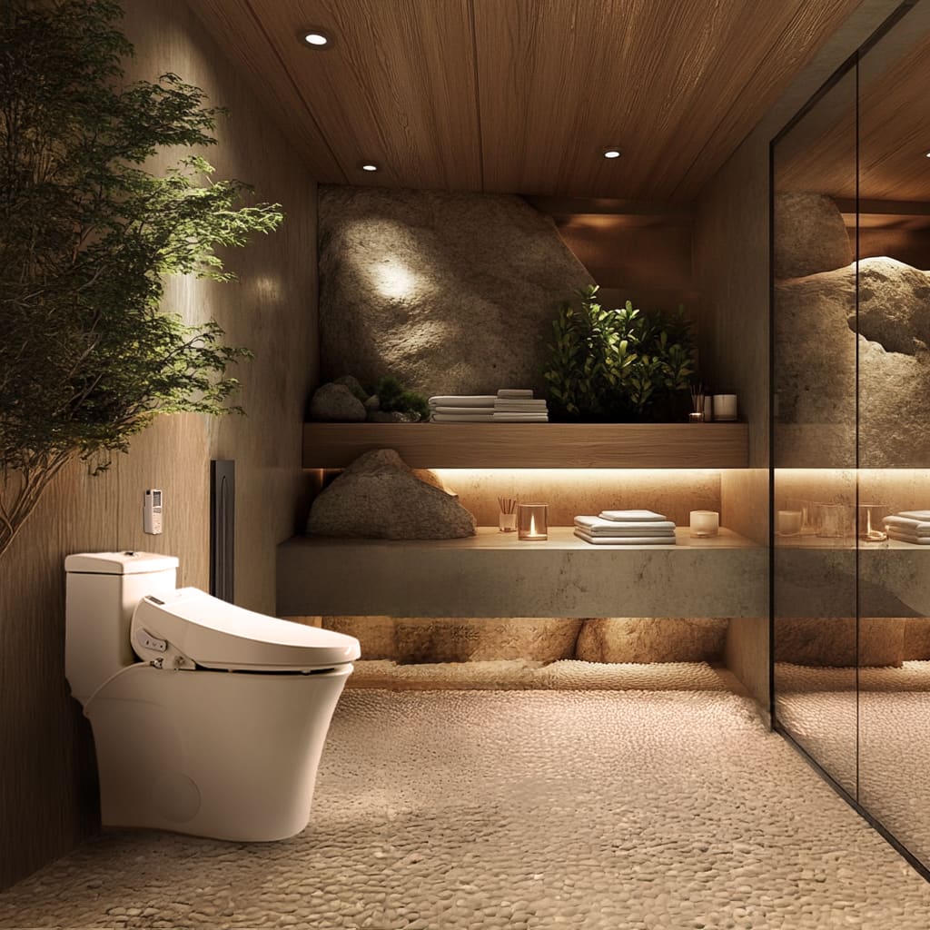 Angle. SmartBidet - SB-3000 Electric Smart Bidet™ Toilet Seat with Unlimited Warm Water, Heated Seat, Dryer - Elongated - White.