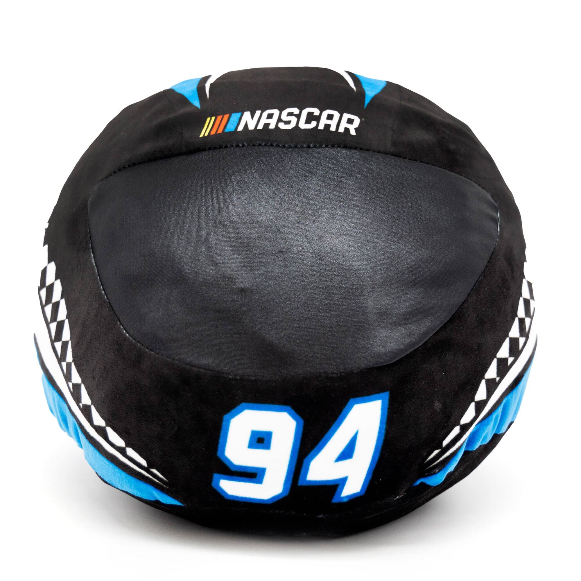 Alt View 3. Plushible - Black NASCAR Snugible 2-in-1 Blanket Hoodie and Plushie - Black.