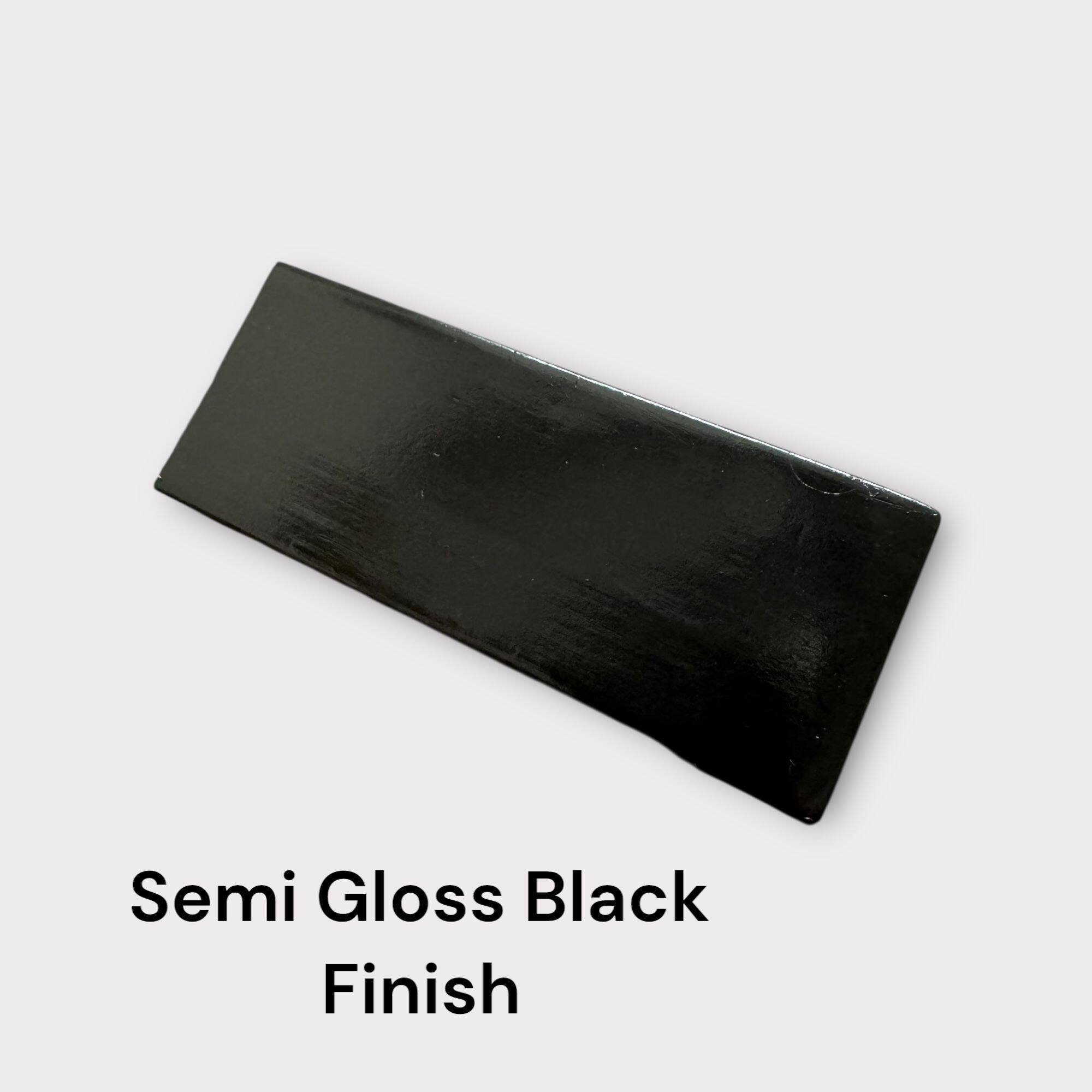 SATIN BLACK WITH GOLD LEAF
