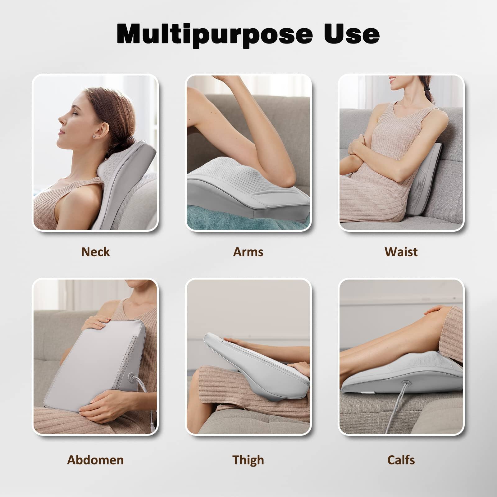 Multipurpose Use

- Neck
- Arms
- Waist
- Abdomen
- Thigh
- Calfs