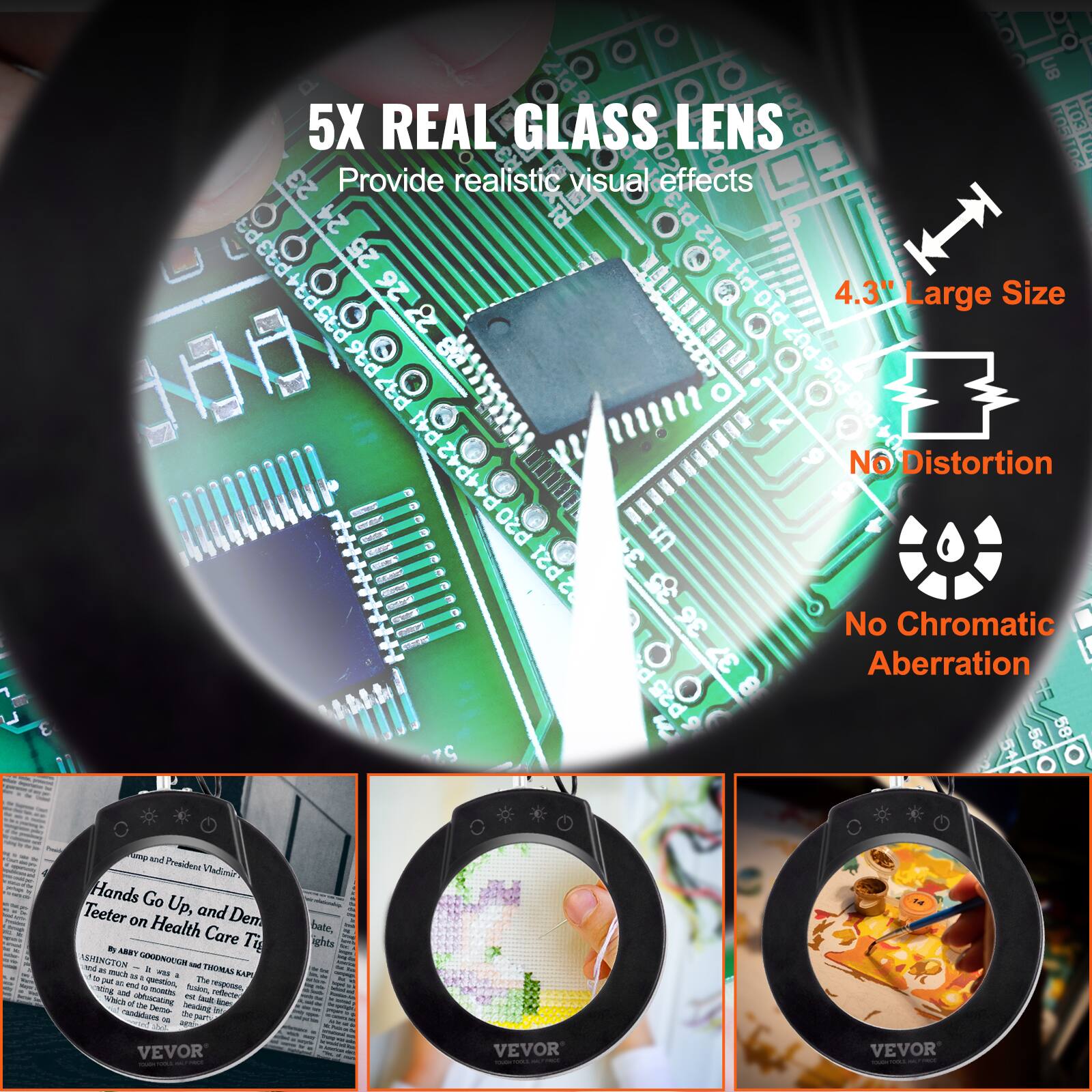 5X REAL GLASS LENS  
Provide realistic visual effects  

4.3" Large Size  
No Distortion  
No Chromatic Aberration  

Hands Go Up, and Demote on Health Care Topic  
- ARMY CORONADO and THOMAS KAP  
- WASHINGTON - It is questionable, the response to the question, the response to the question, the response to the question, the response to the question, the response to the question, the response to the question, the response to the question, the response to the question, the response to the question, the response to the question, the response to the question, the response to the question, the response to the question, the response to the question, the response to the question, the response to the question, the response to the question, the response to the question, the response to the question, the response to the question, the response to the question, the response to the question, the response to the question, the response to the question, the response to the question, the response to the question, the response to the question, the response to the question, the response to the question, the response to the question, the response to the question, the response to the question,