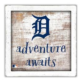 Fan Creations - Detroit Tigers 14'' x 13'' Adventure Awaits Money Box - Multicolor