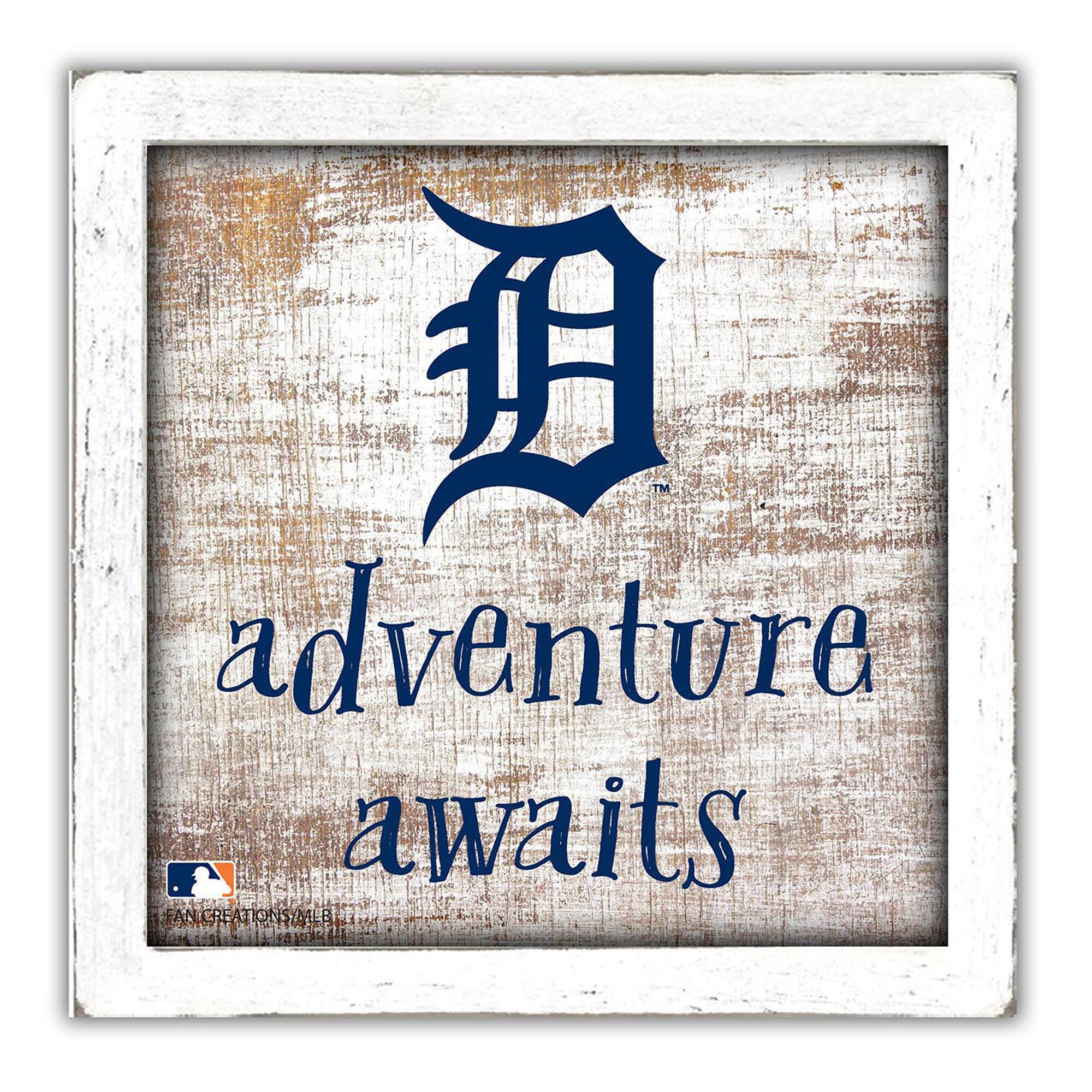 Detroit Tigers 14'' x 13'' Adventure Awaits Money Box