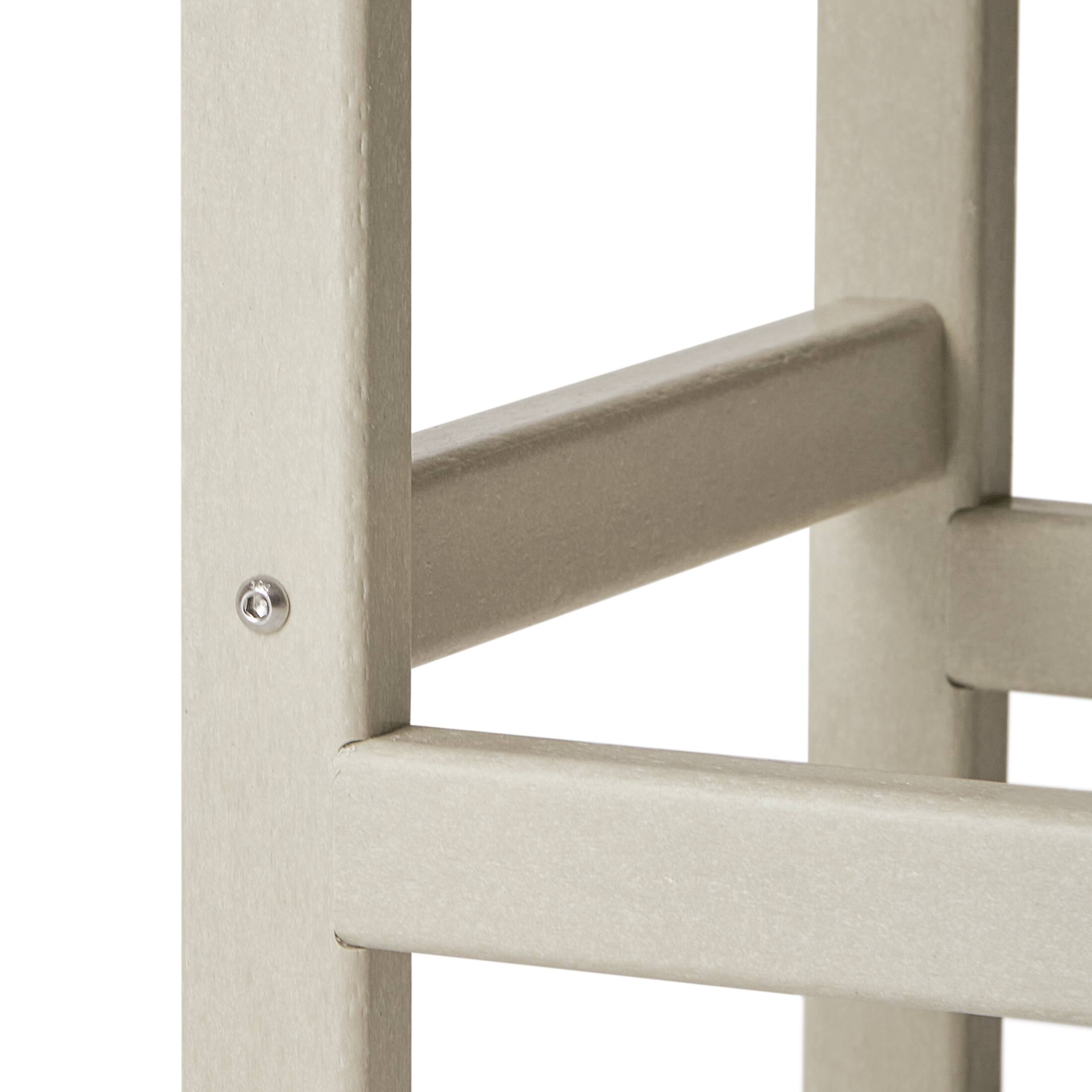 Alt View 6. WestinTrends - WestinTrends Malibu 14" square outdoor Side table for Adirondack chair - Sand.