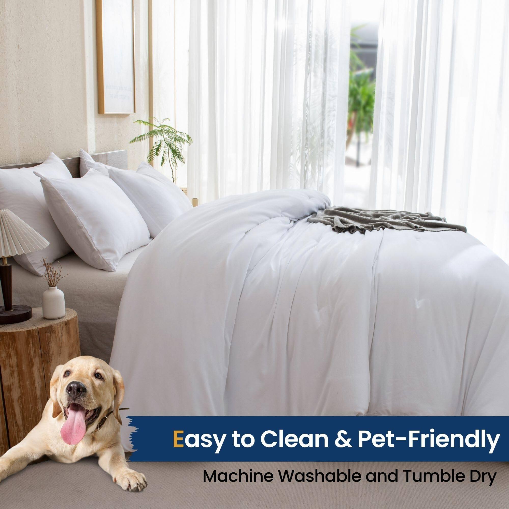 Easy to Clean & Pet-Friendly  
Machine Washable and Tumble Dry