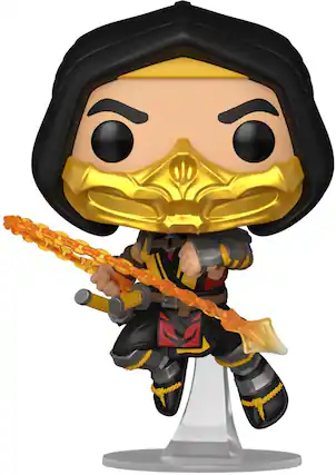 Front. Funko - Funko POP! Games: Mortal Kombat 11 Fatality - Scorpion - COLLECTIBLES - Multicolor.