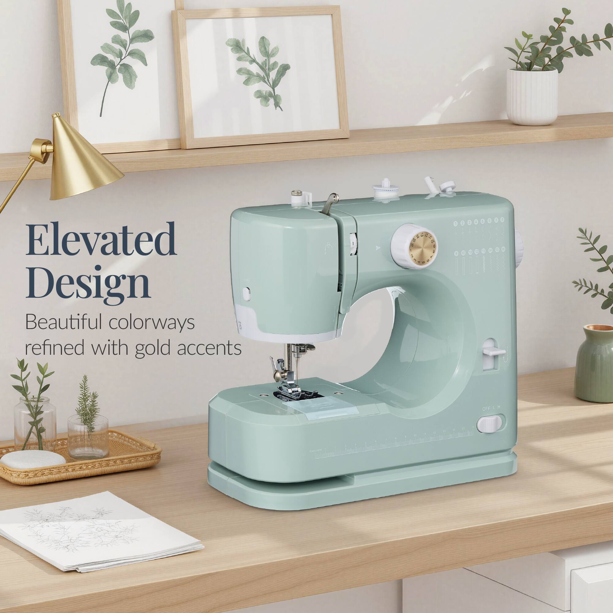 Elevated Design  
Beautiful colorways refined with gold accents