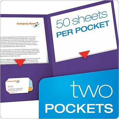 Company Name

50 sheets PER POCKET

two POCKETS