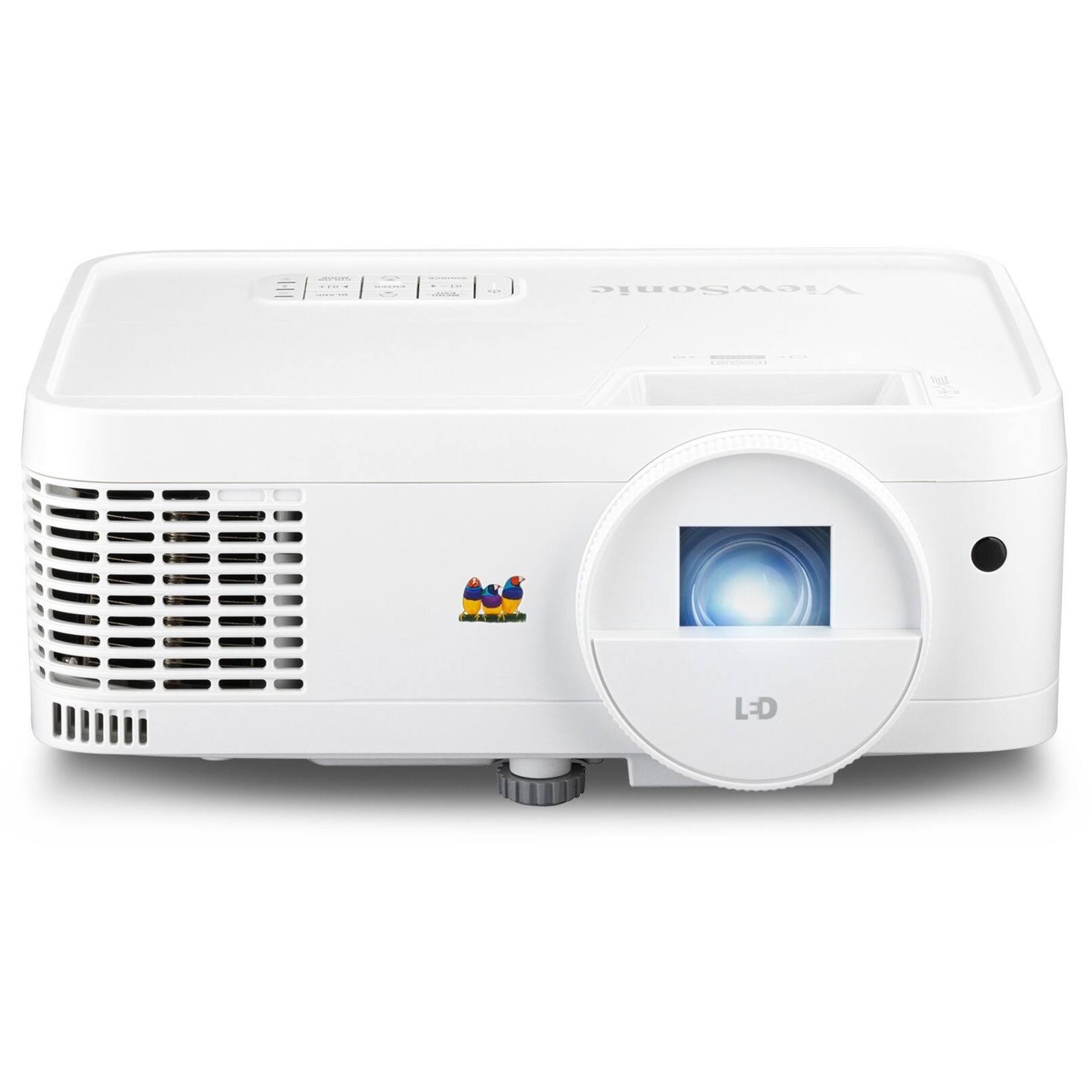 Alt View 21. ViewSonic - LS510WH-2 3000 ANSI Lumens WXGA LED Business/Education Projector - White.