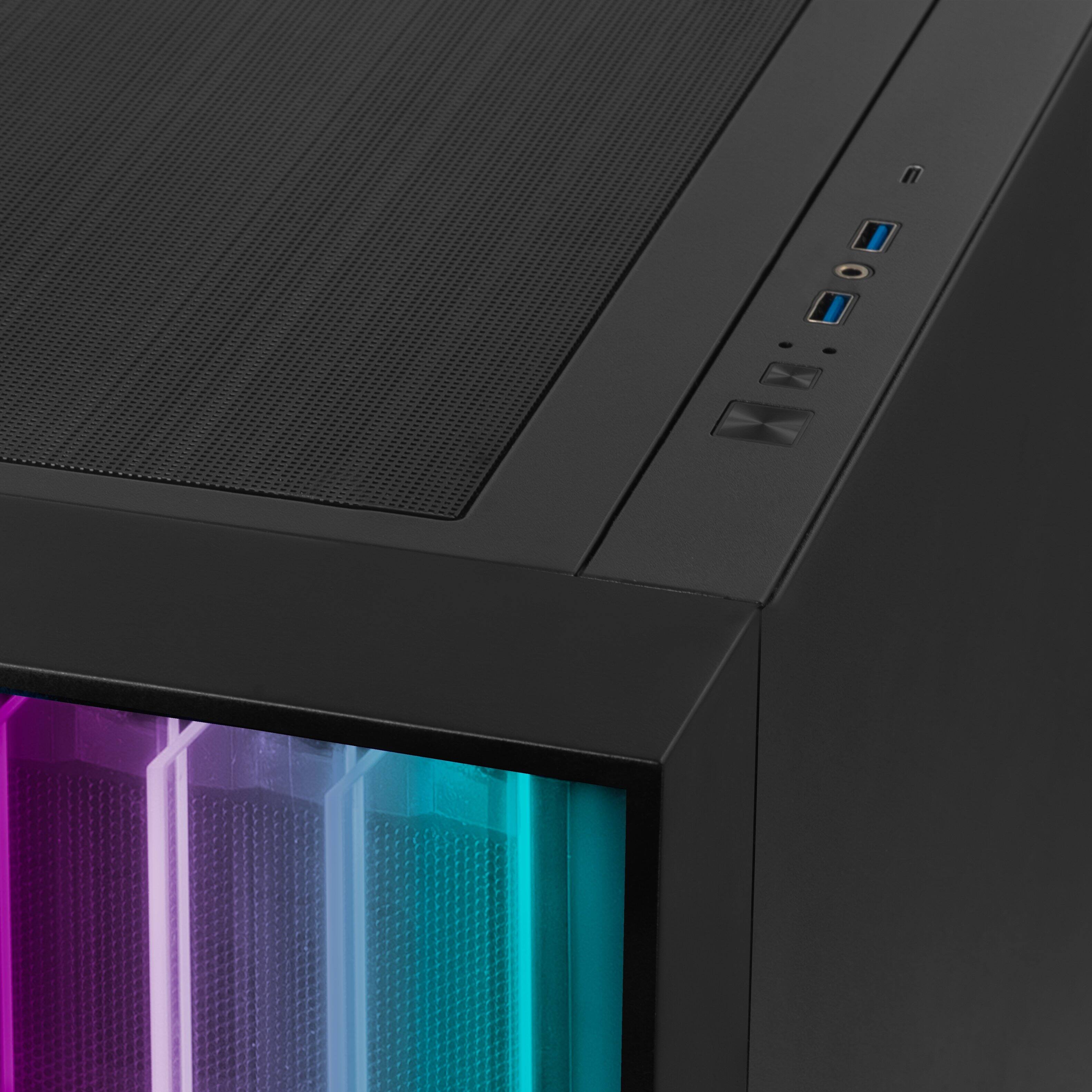 Alt View 1. YEYIAN - Yeyian PC Case. E-ATX, Full Tower Model: YCF-EPMIR-X1 - Black.