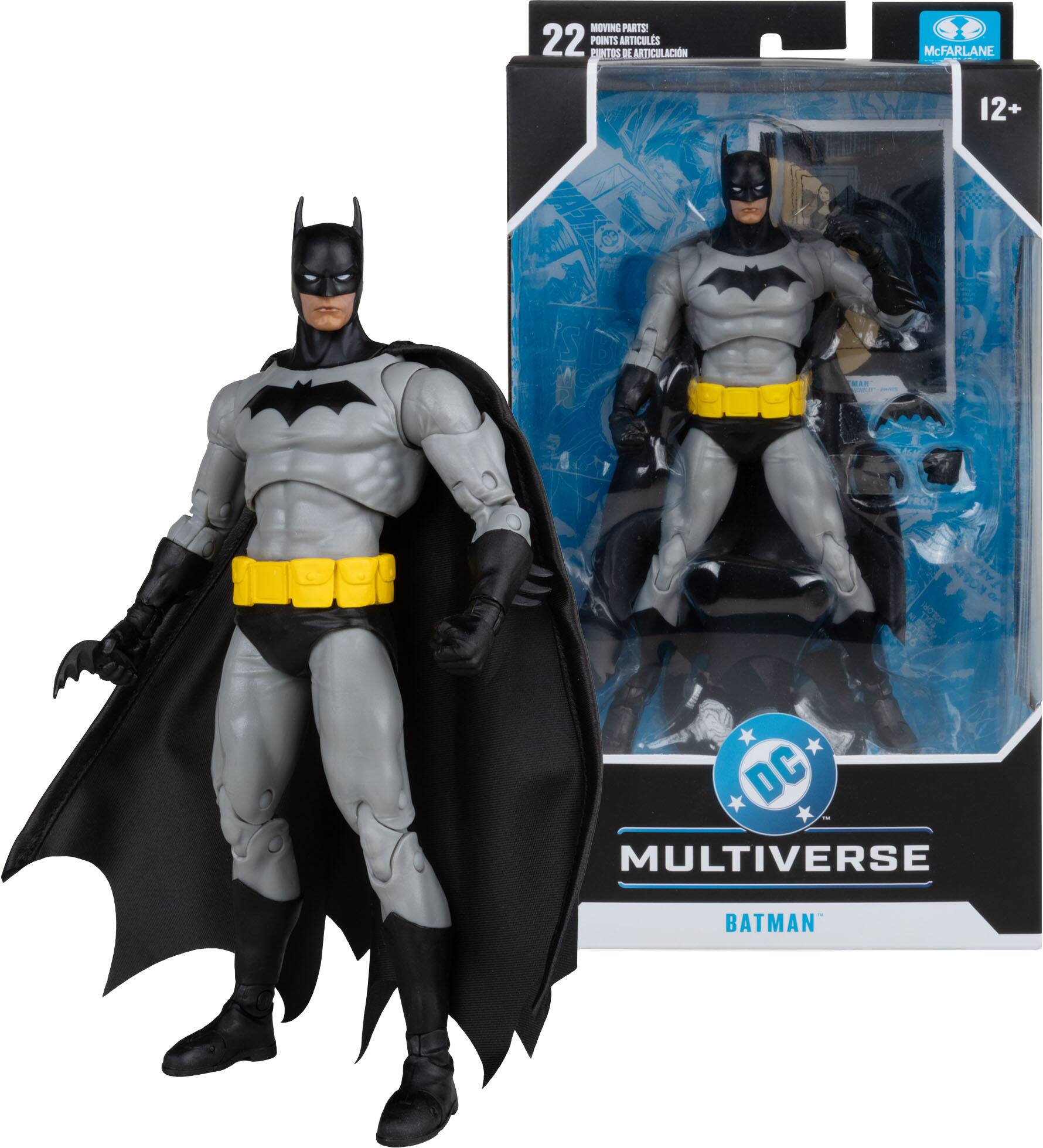 MOVING PARTS! 22 POINTS ARTICULS DE ARTICULACIÓN  
McFARLANE  
12+  
MAN  
ROSIN  
DC MULTIVERSE  
BATMAN