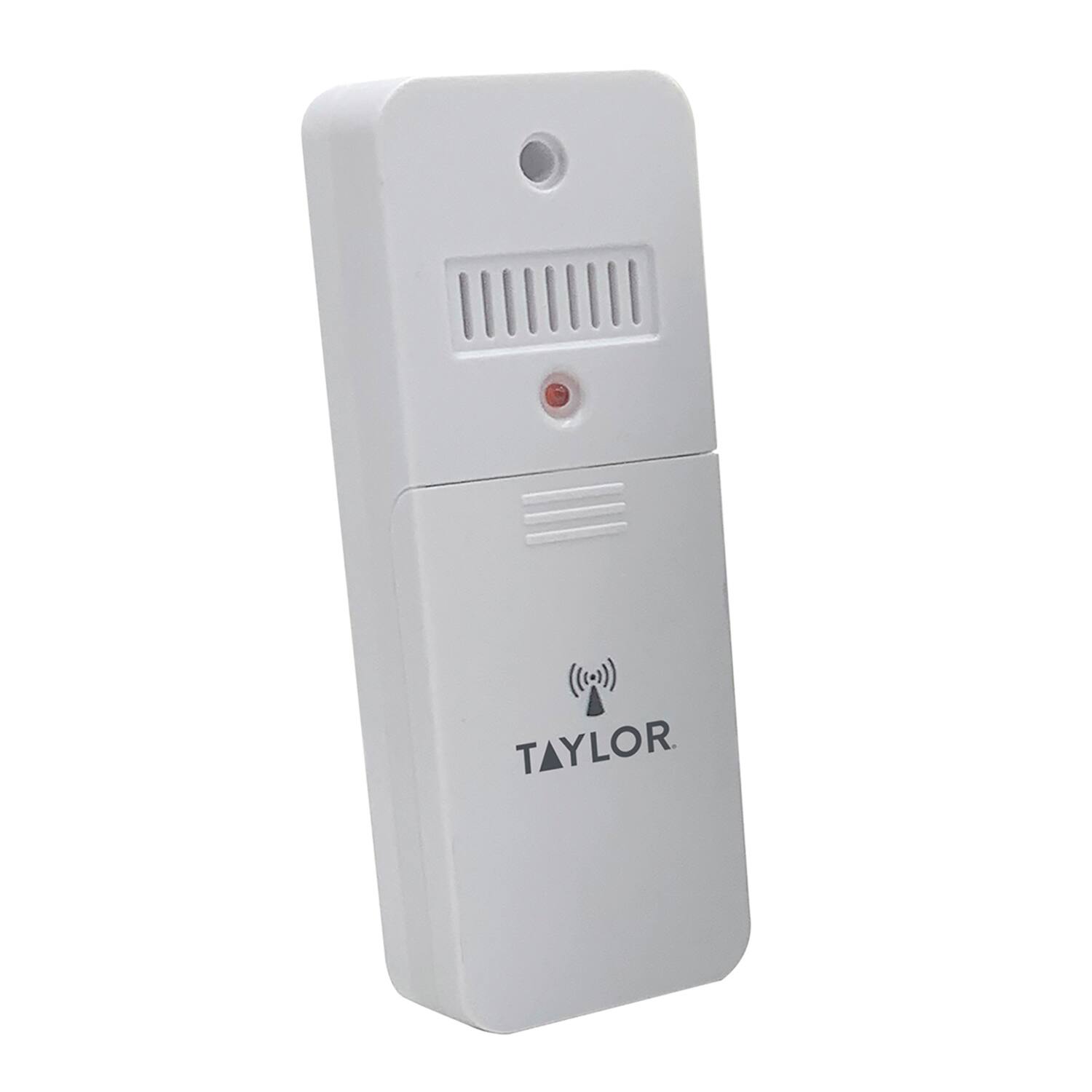 Left. Taylor Precision Products - Battery-Powered Wireless 3-Channel Digital Weather Forecaster and Clock with Remote Sensor.